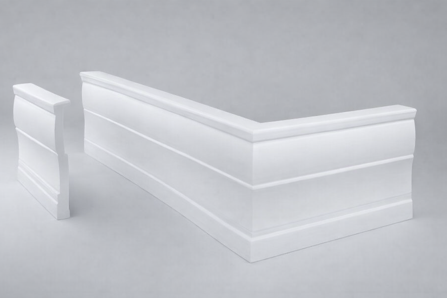 3 1/4" Designer Crown Valance